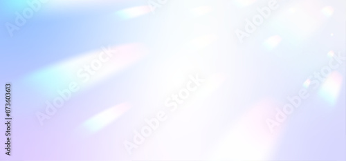 Image background of a prism shining in seven colors
