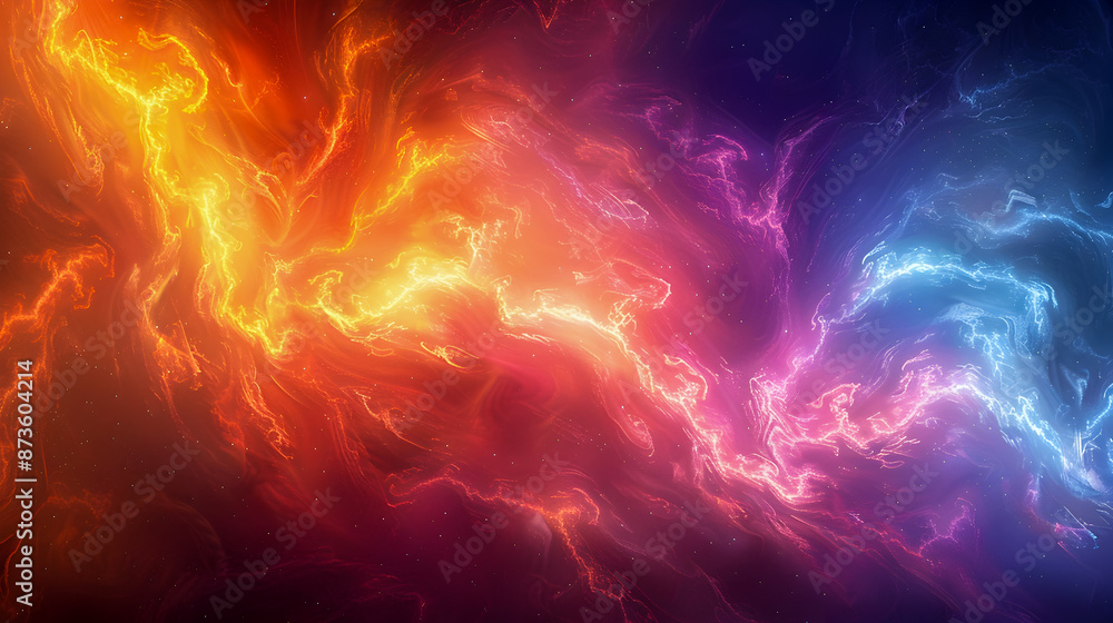 Swirling ethereal background of iridescent energy shimmering lightning like bursts of vivid rainbow hues creating an otherworldly abstract expressionist atmosphere with a cosmic glowing aesthetic Swirling ethereal background of iridescent energy shimmering lightning like bursts of vivid rainbow hues creating an otherworldly abstract expressionist atmosphere with a cosmic glowing aesthetic