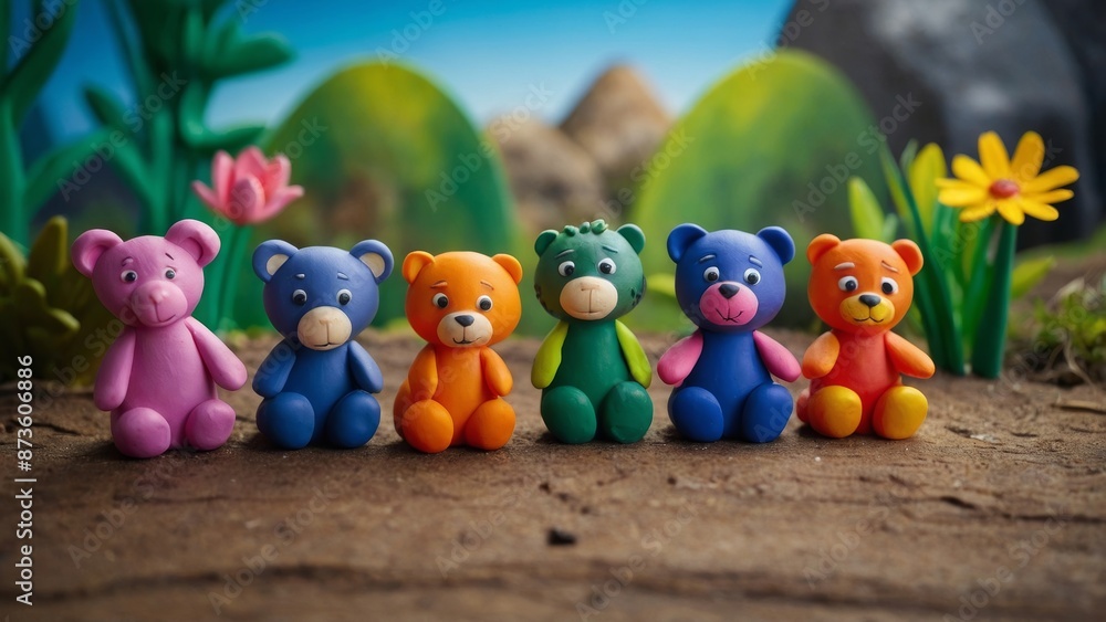 Charming stop-motion tale of a children's zoo visit with cute clay animals Charming stop-motion tale of a children's zoo visit with cute clay animals