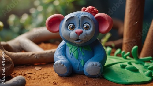 Engaging clay animation of a fun-filled day at the zoo with lovable animal characters