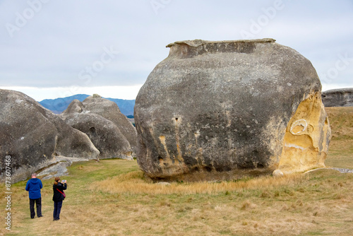 Elephant Rocks - New Zealand photo