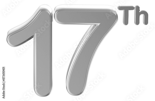 Anniversary Silver Number 17