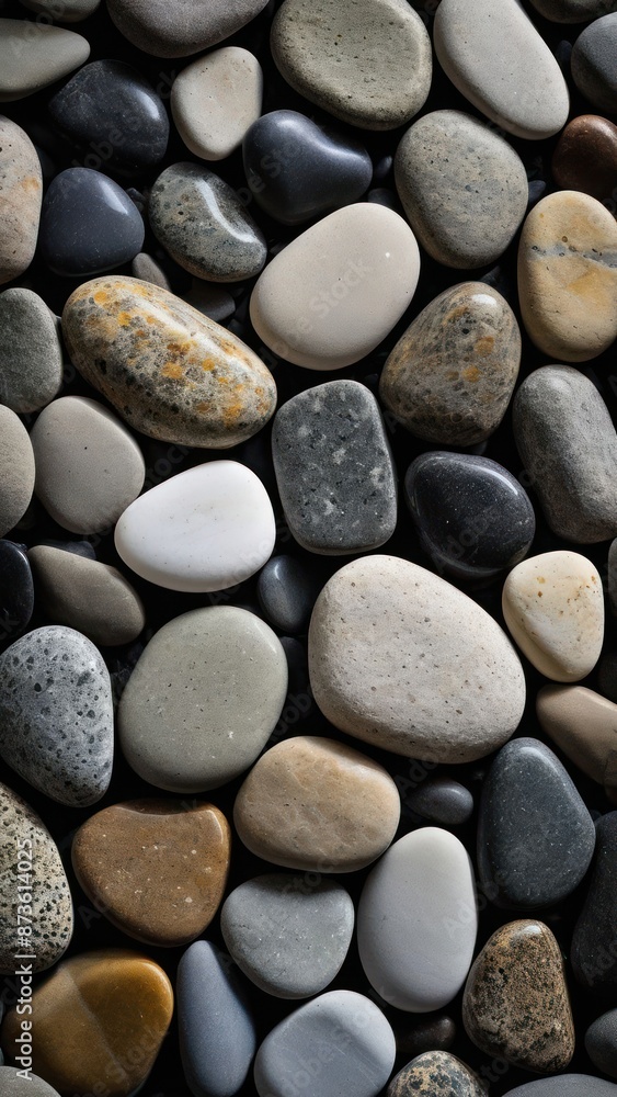 Closer View, A Mosaic of Natural Stone Textures and Colors Closer View, A Mosaic of Natural Stone Textures and Colors