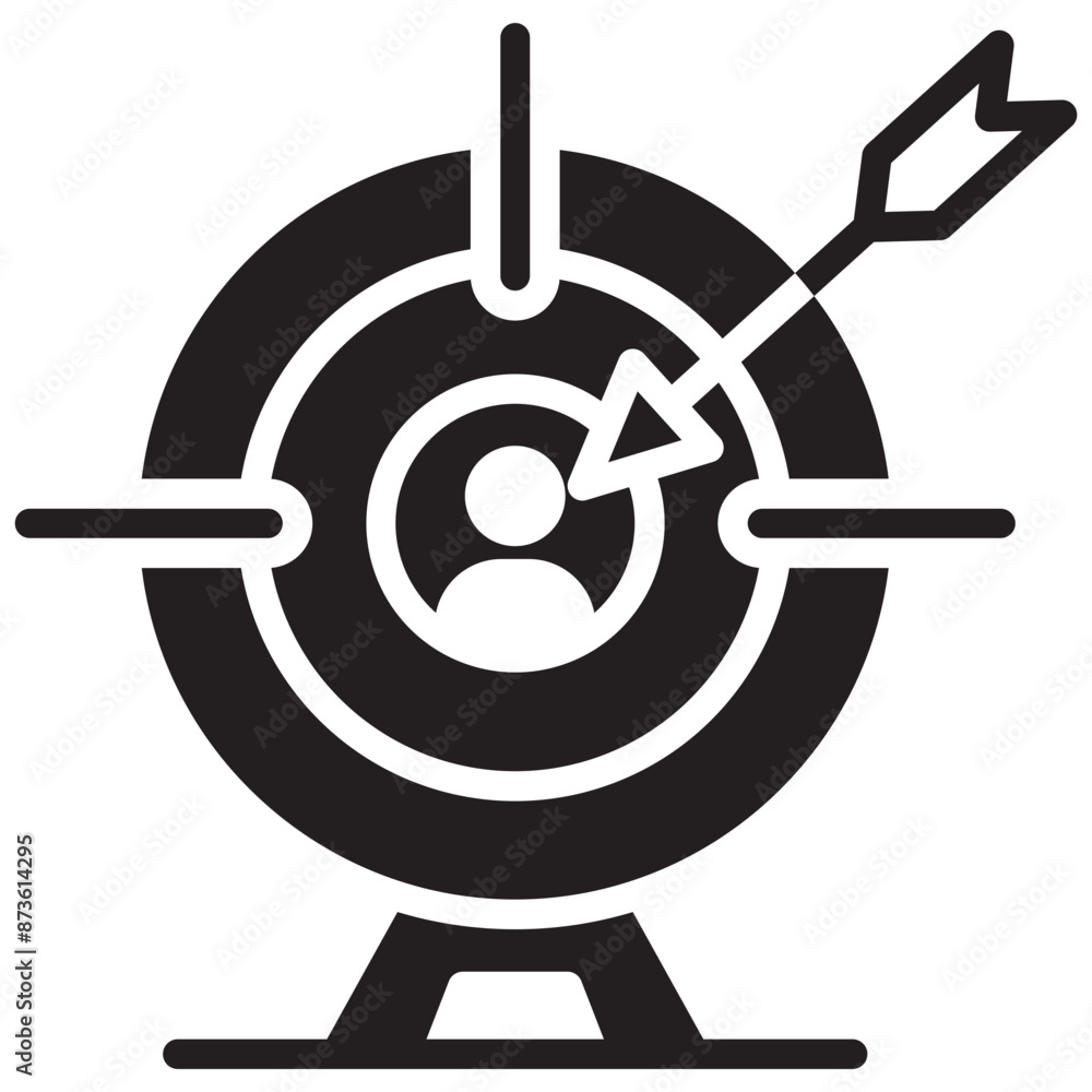 Targeted Marketing Icon Targeted Marketing Icon