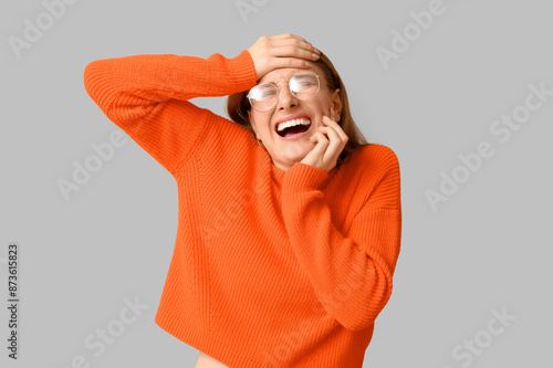 Young woman suffering from ...