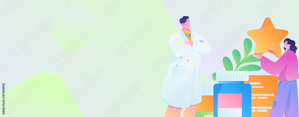 Medical characters fighting the epidemic flat vector concept operation hand drawn illustration
Medical characters fighting the epidemic flat vector concept operation hand drawn illustration