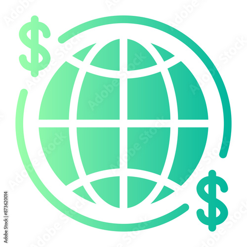 global gradient icon