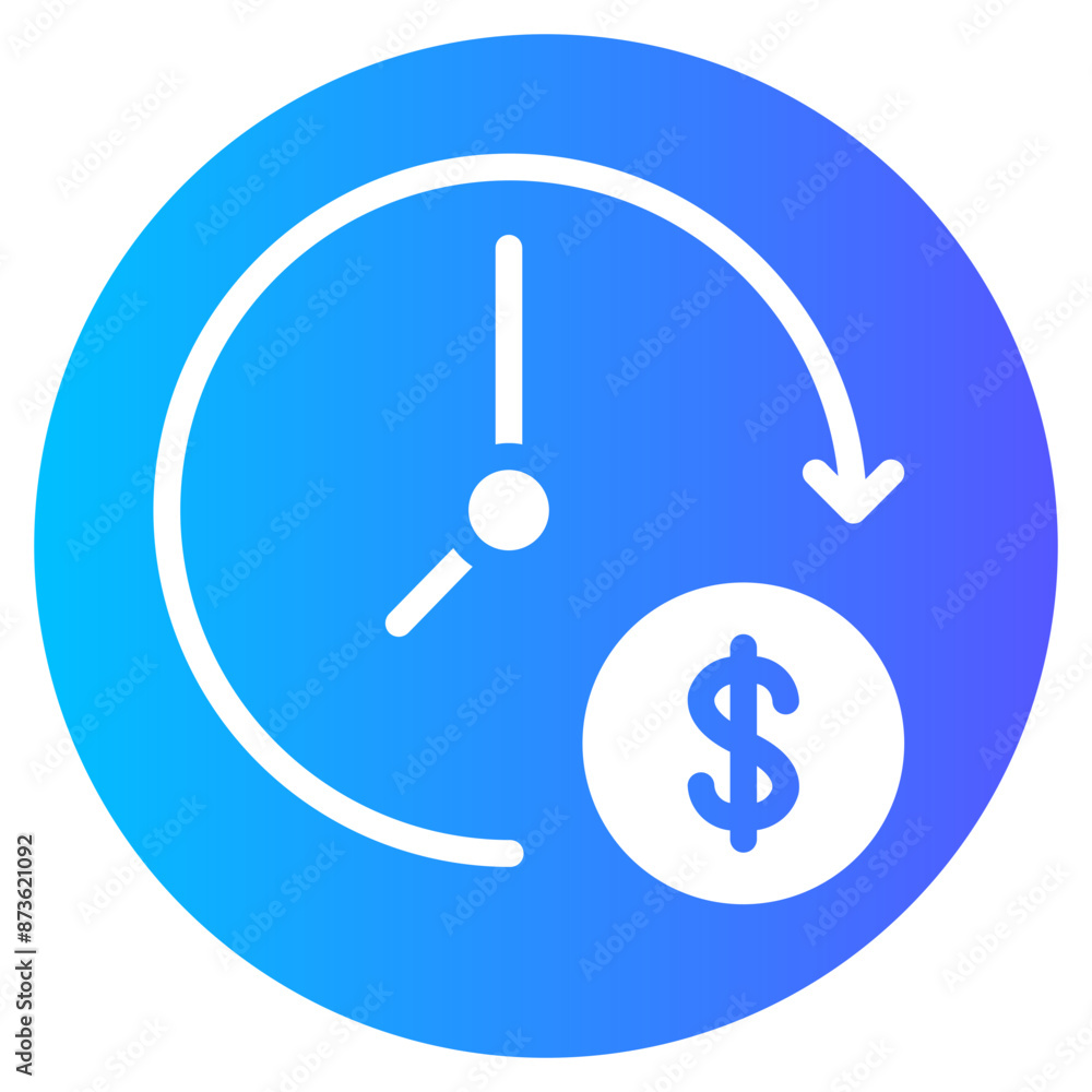 installment plan gradient icon installment plan gradient icon