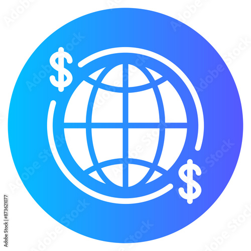 global gradient icon