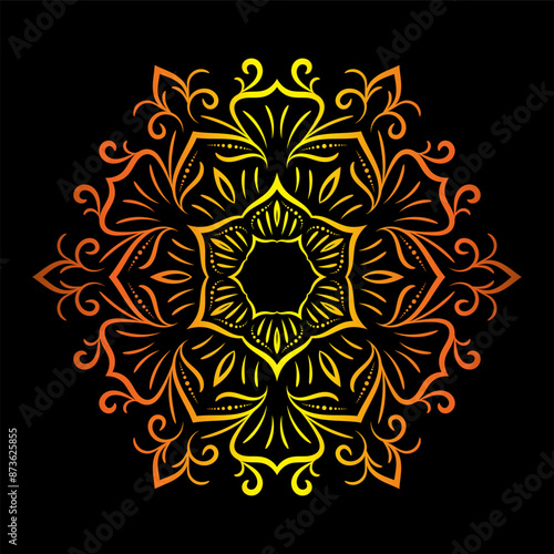 colorful mandala art for design vintage decoration,book cover,motif,Ethnic design,logo,background,flyer,poster,banner,brochure,ornament