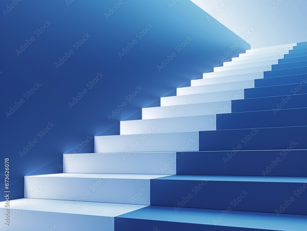 A blue abstract business background illustration. A blue abstract business background illustration.