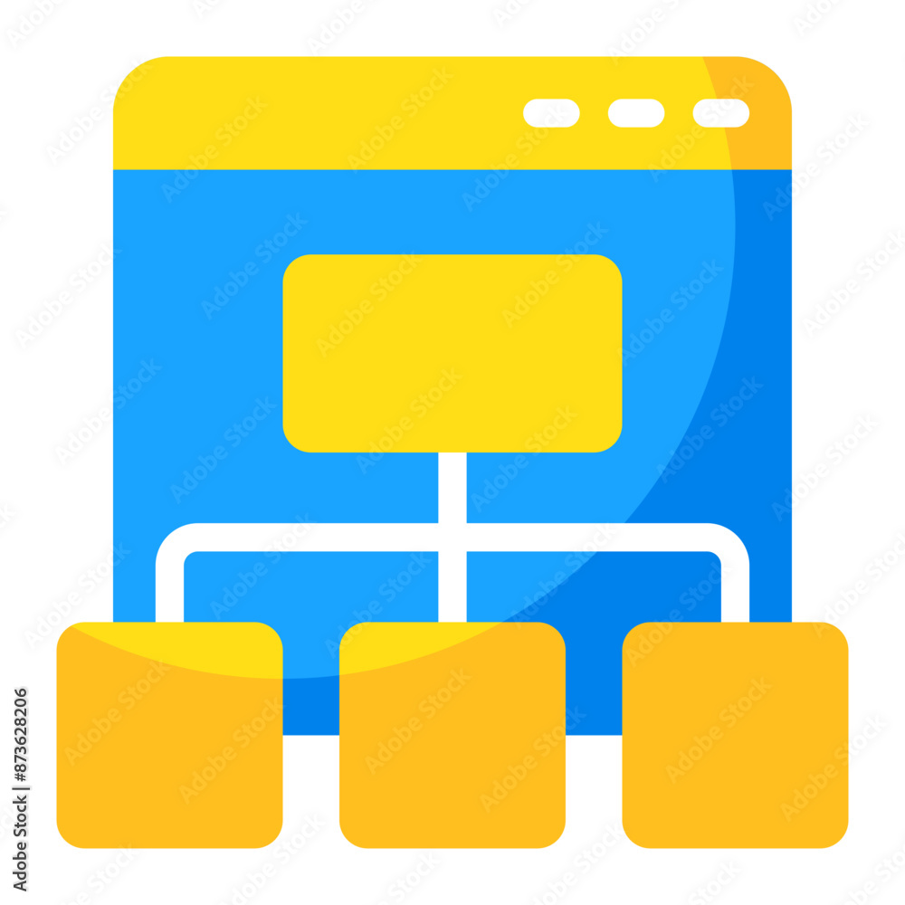 site map icon illustration site map icon illustration