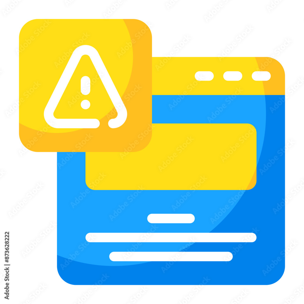 website error icon illustration website error icon illustration