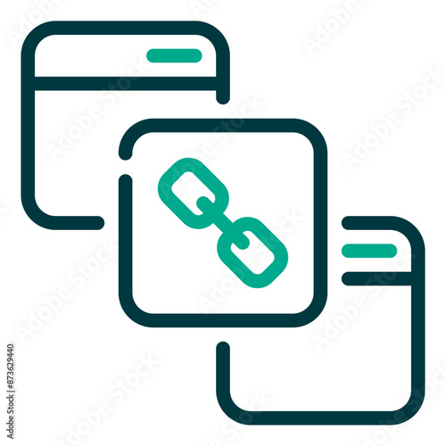 backlink icon illustration