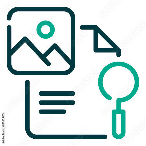 image seo icon illustration