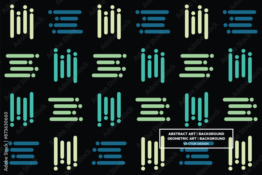 Rectangular and Rectangle Shapes and Designs Blue and Green Colors Geometric Pattern Abstract Pattern Seamless Rectangular and Rectangle Shapes and Designs Blue and Green Colors Geometric Pattern Abstract Pattern Seamless
