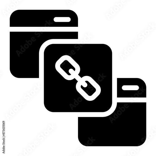 backlink icon illustration