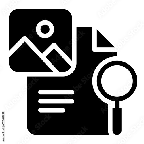 image seo icon illustration
