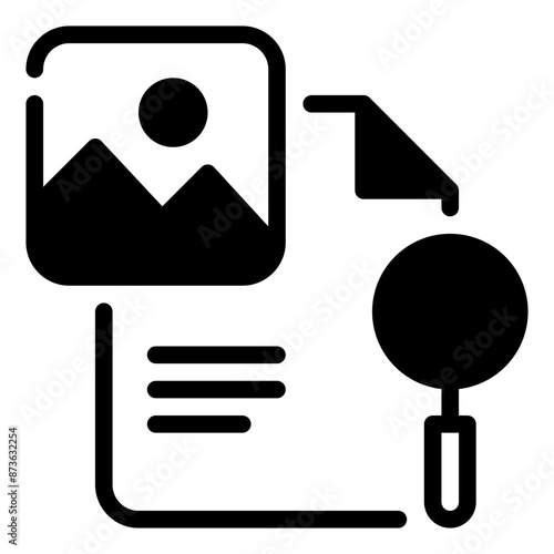 image seo icon illustration