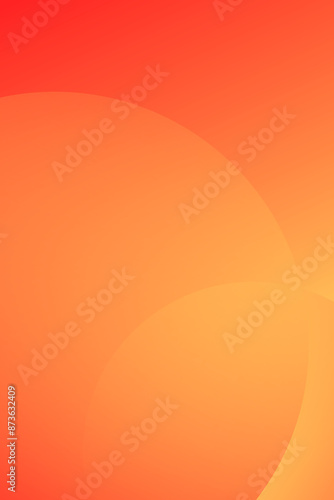 Abstract smooth orange gradient background with curved lines creating a modern and stylish design