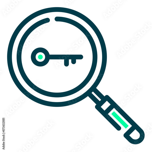search keyword icon illustration