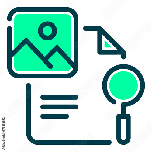 image seo icon illustration