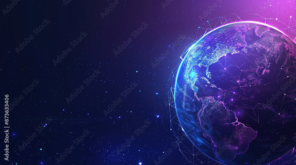 Abstract technology background with a global network and connectivity concept. Digital global network. Abstract futuristic digital network connection. Copy space area for text. Abstract technology background with a global network and connectivity concept. Digital global network. Abstract futuristic digital network connection. Copy space area for text.