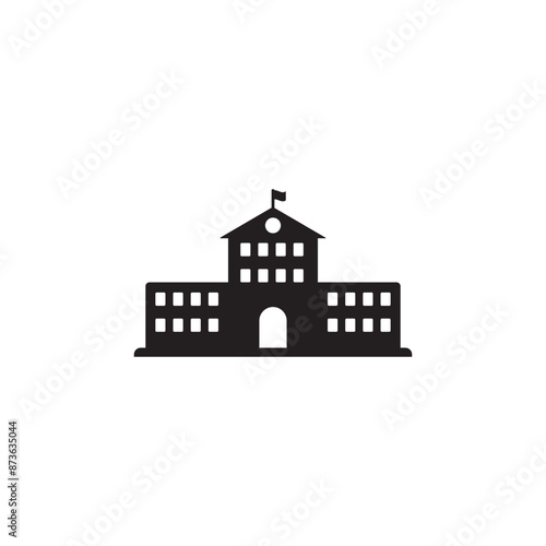 school building icon
