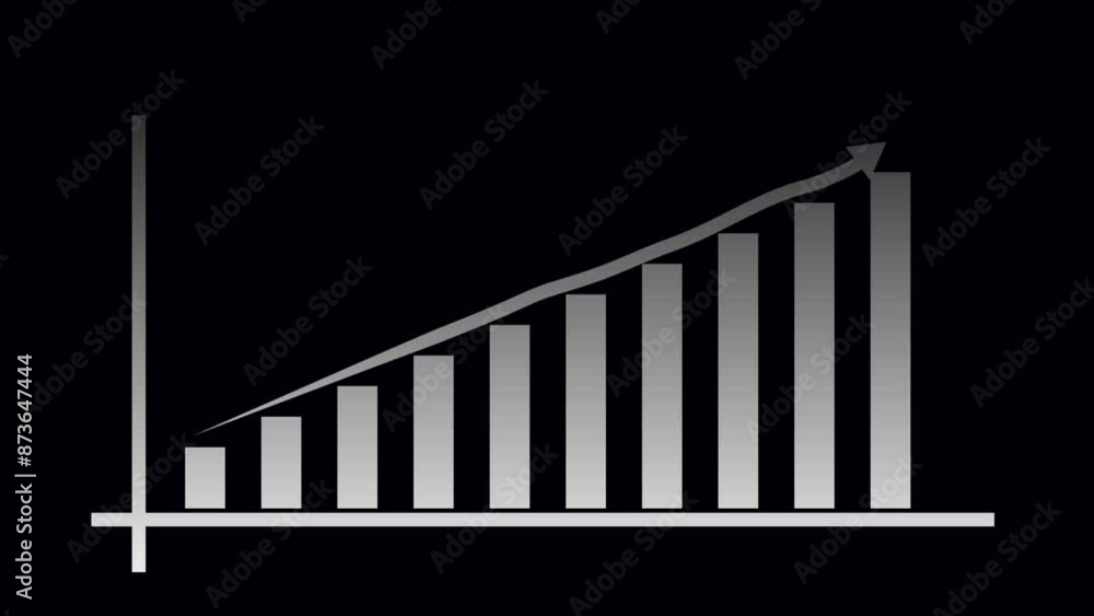 Stock market abstract finance background with motion graph, chart bars and financial information. System business graph animation. 4k animation. Stock market abstract finance background with motion graph, chart bars and financial information. System business graph animation. 4k animation.