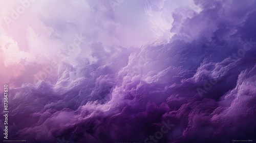 Abstract Purple Watercolor Background