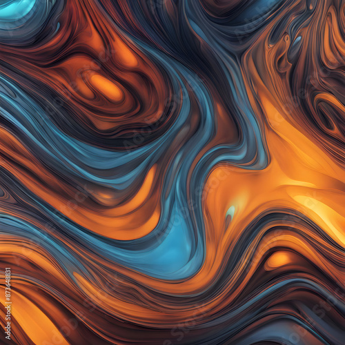 abstract, liquid fluid, tech wallpaper