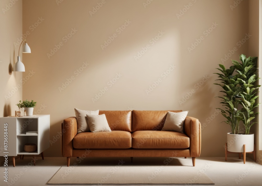 Abstract wallpaper background living room couch plant Abstract wallpaper background living room couch plant