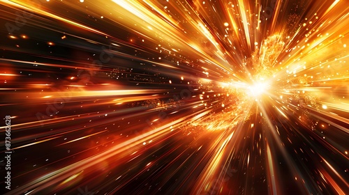 Light speed move vector background. Dynamic motion trail. Speed trail movement. Furious motion minimal vector background. 