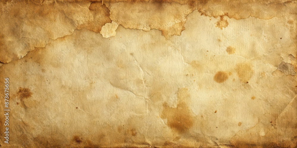 Texture of old paper with traces of scuffs and stains , vintage, aged ...