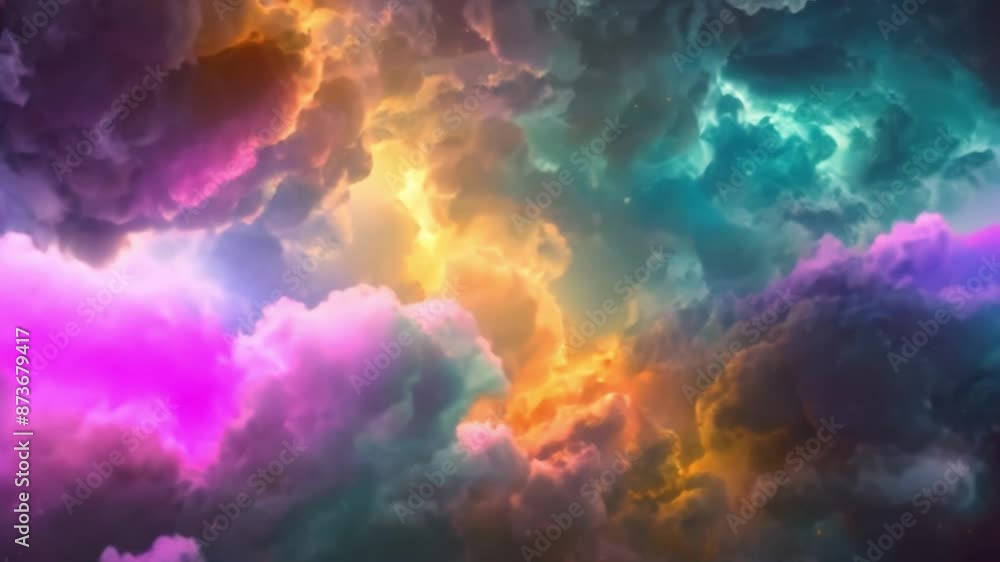 The background with clouds in the sky is very beautiful footage The background with clouds in the sky is very beautiful footage