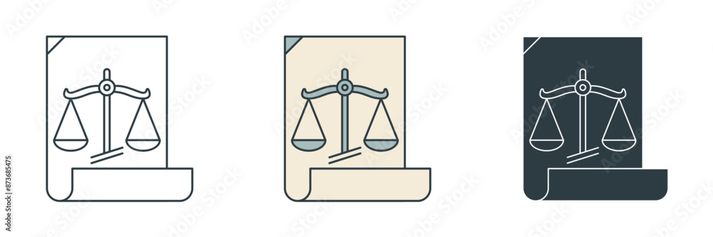 Legal Advice Icon symbol vector illustration isolated on white background Legal Advice Icon symbol vector illustration isolated on white background