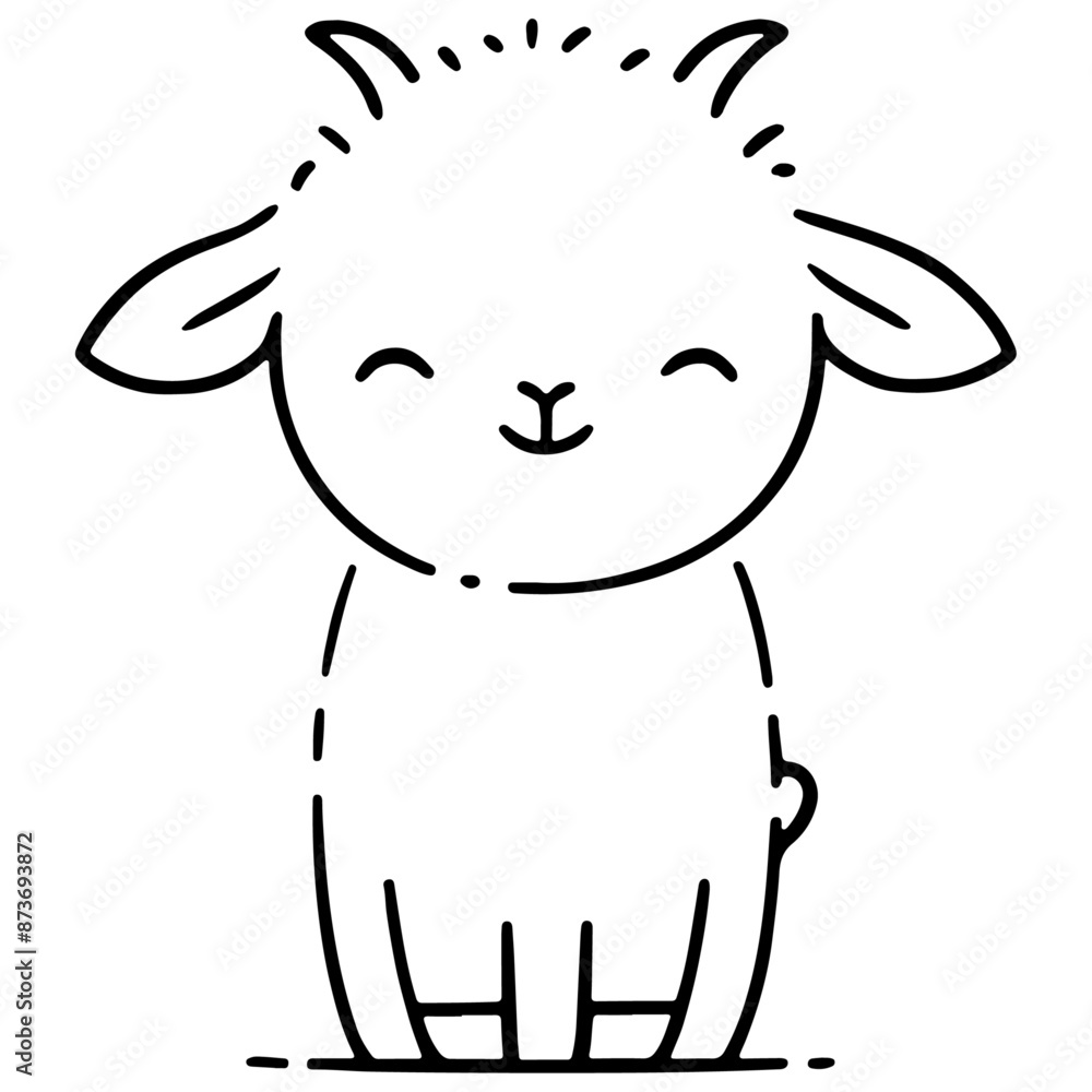 cute animal doodle cartoon design hand drawn wild animal pet and farm animal cute animal doodle cartoon design hand drawn wild animal pet and farm animal