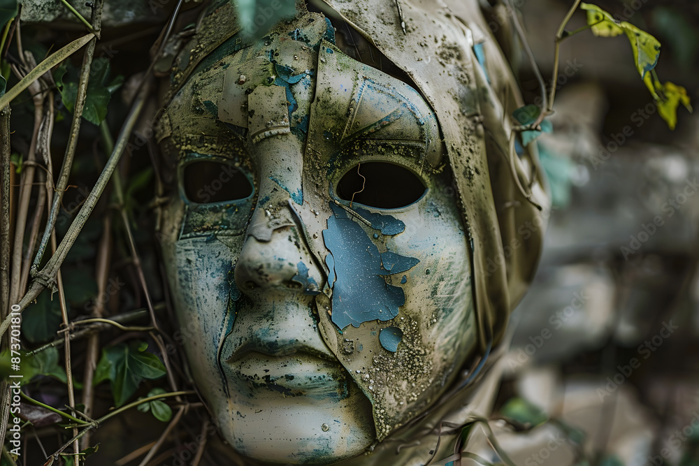 An ancient face covering meant for disease control found abandoned in a garden An ancient face covering meant for disease control found abandoned in a garden