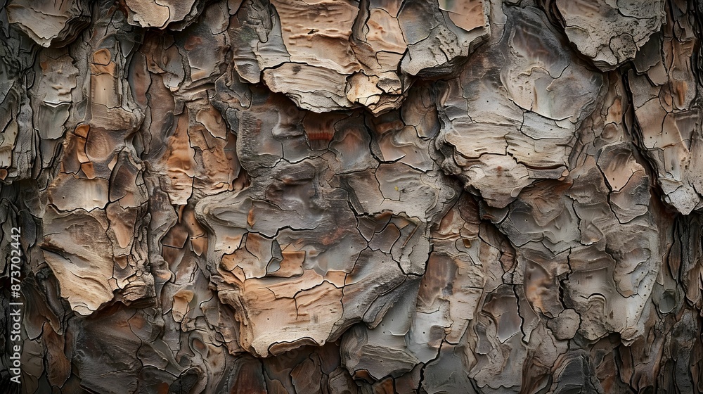 Bark texture background, rough and fibrous tree surface. Bark texture background, rough and fibrous tree surface.
