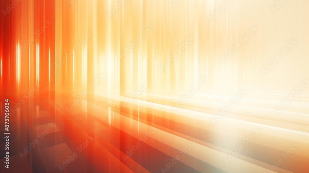 A blurry background of orange and yellow light streaks A blurry background of orange and yellow light streaks