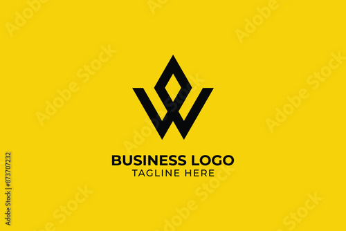 initial letter W diamond icon modern abstract logo, letter W shield sword business logo, letter W king crown royal logo, letter W Arrowhead for Archer Archery Outdoor Apparel Gear Hunter logo