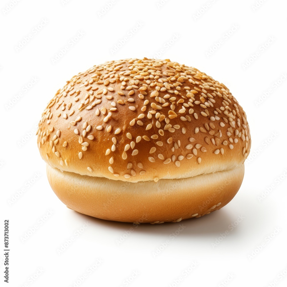 Freshly baked sesame seed bread. Freshly baked sesame seed bread.