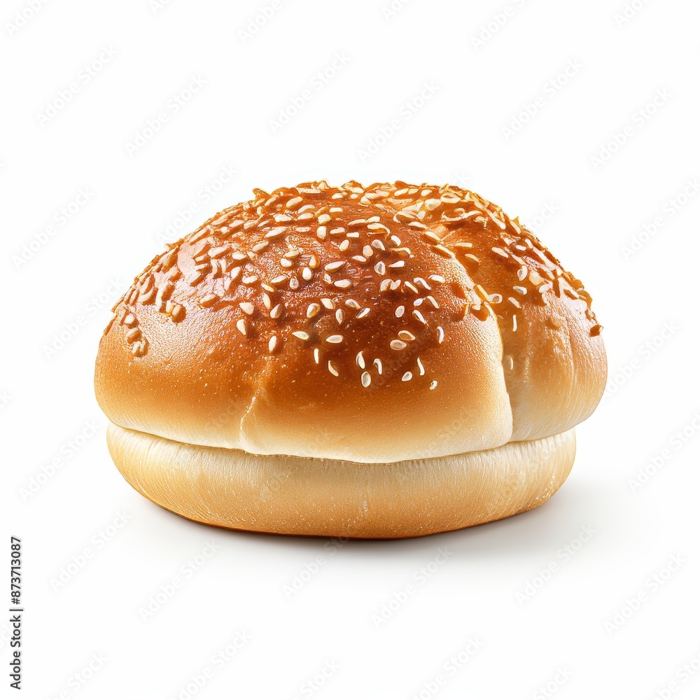 Freshly baked sesame seed bread. Freshly baked sesame seed bread.