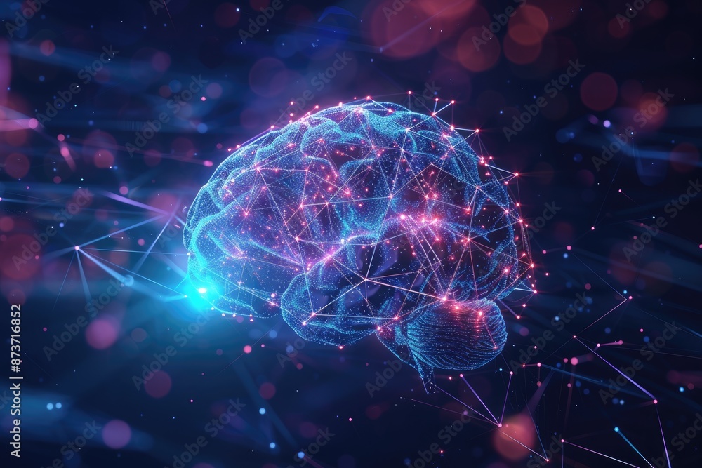 a brain with smoke coming out of it, 3D representation of a traditional Ramadan drum a brain with smoke coming out of it, 3D representation of a traditional Ramadan drum