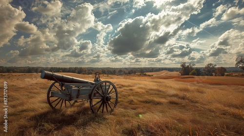 Fredericksburg Battlefield, located in Fredericksburg, Virginia photo