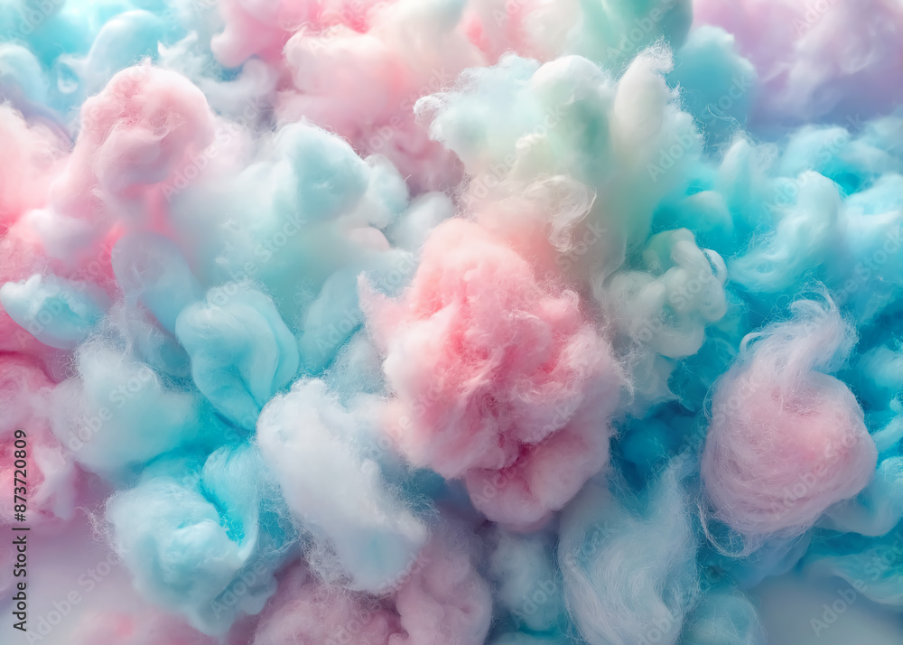 Soft pastel colored abstract background featuring slow motion animation of cotton wool and steam effect, creating a fluffy, smoky, and dreamy texture atmosphere. Soft pastel colored abstract background featuring slow motion animation of cotton wool and steam effect, creating a fluffy, smoky, and dreamy texture atmosphere.