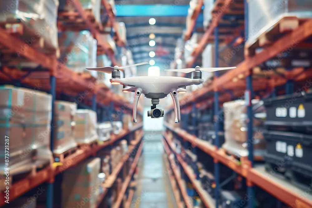 Autonomous Warehouse Surveillance Drone Autonomous Warehouse Surveillance Drone