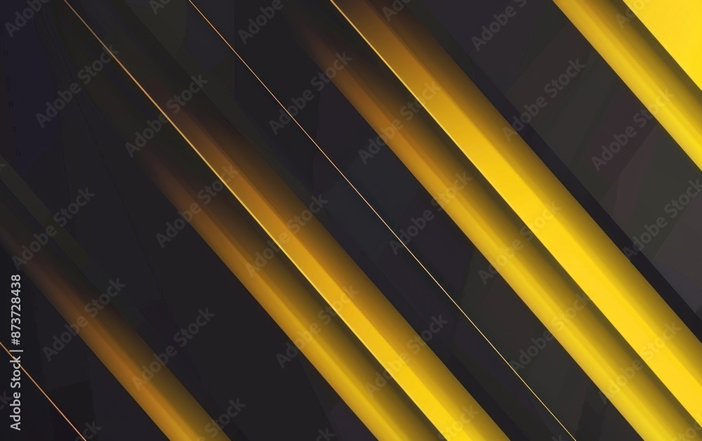 Diagonal yellow and black lines forming a dynamic abstract design with a modern aesthetic. Diagonal yellow and black lines forming a dynamic abstract design with a modern aesthetic.