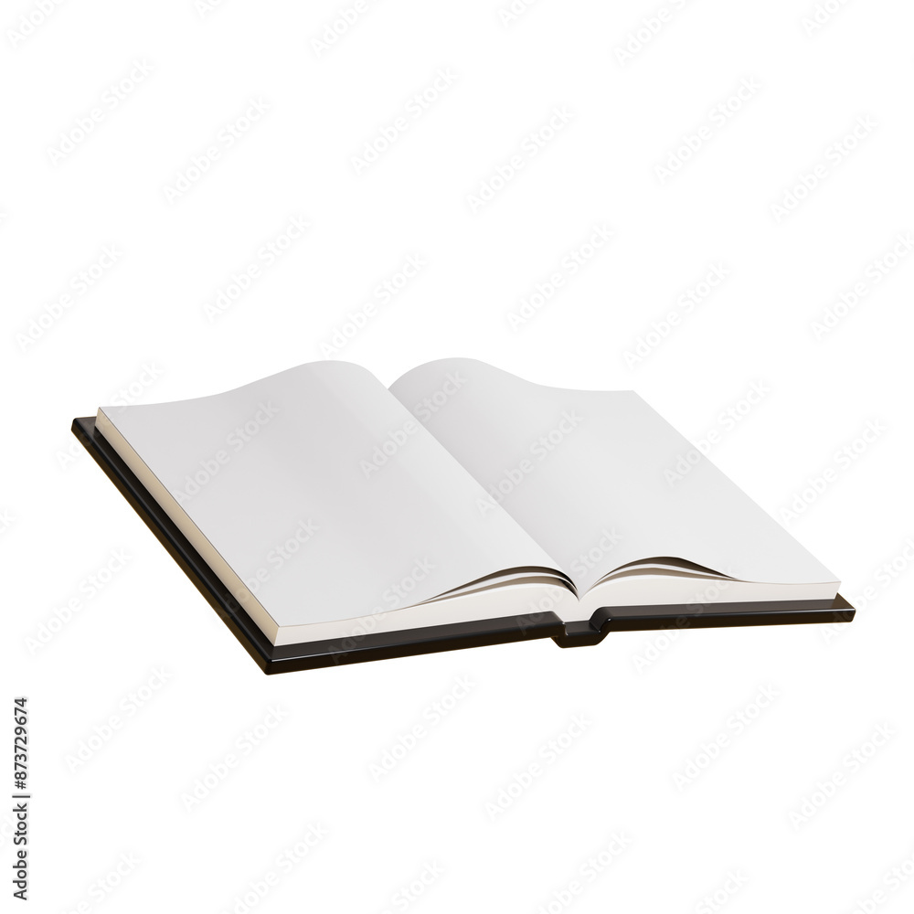 3D rendering book and reading picture 3D rendering book and reading picture
