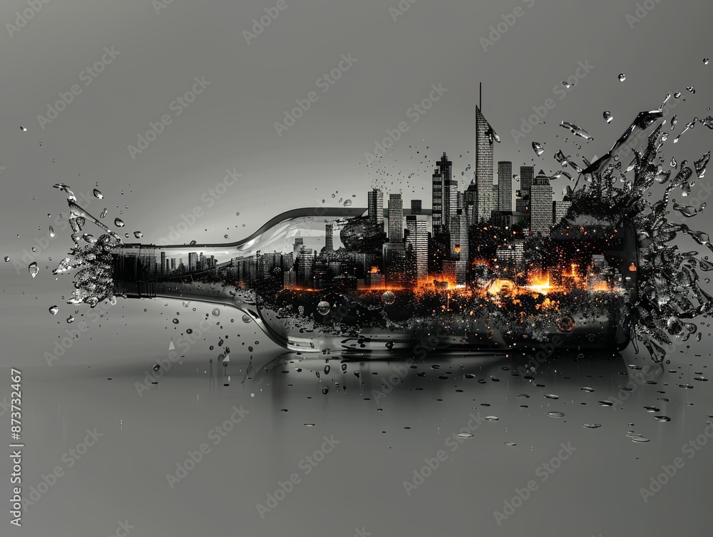Broken City Spirits: Alcoholic Allegory of Urban Decay Broken City Spirits: Alcoholic Allegory of Urban Decay